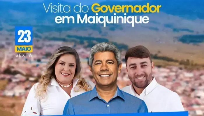 Governador Jerônimo Rodrigues visita Maiquinique para diálogos e investimentos