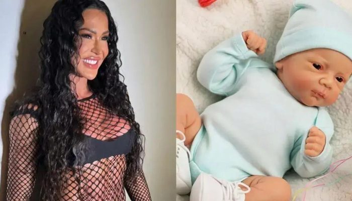 Gracyanne Barbosa é criticada por adotar bebê reborn nas redes sociais
