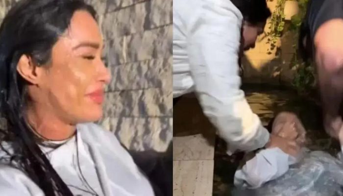 Gracyanne Barbosa surpreende com batismo evangélico com Pablo Marçal