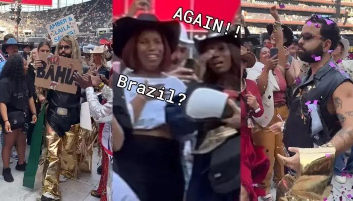 Gui Masca brilha em show de Beyoncé e viraliza na internet