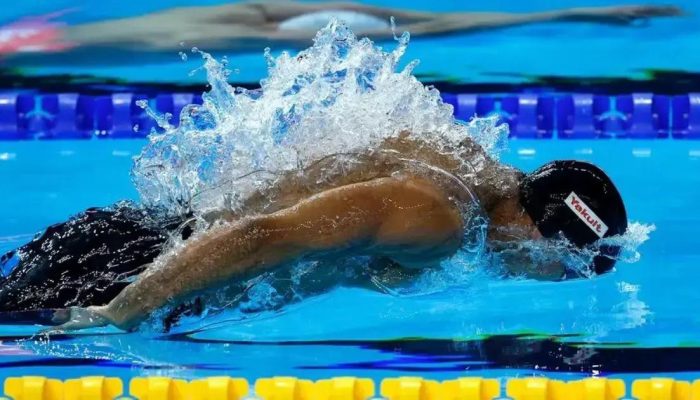 Guilherme Caribé brilha e avança para a final dos 50 metros borboleta