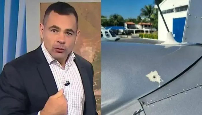 Helicóptero da Record sofre ataque e é atingido por mais de 200 tiros