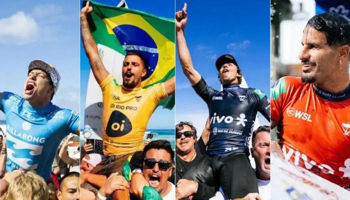Histórico: Brasileiros sem prêmios pela primeira vez em Saquarema na WSL