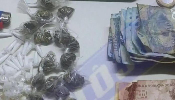 Homem com mandado de prisão é detido com drogas em Salvador