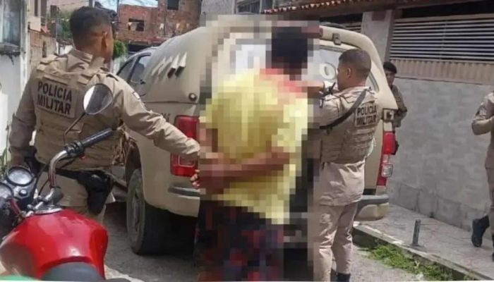Homem é espancado por populares após denúncia de abuso sexual em Feira de Santana