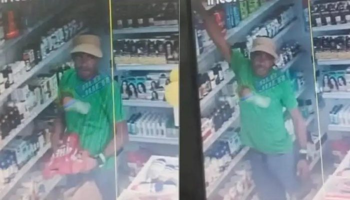 Homem é flagrado furtando suplementos em farmácia na Federação