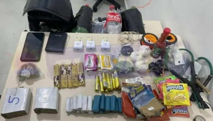 Homem é preso em flagrante ao tentar jogar itens no presídio Nilton Gonçalves