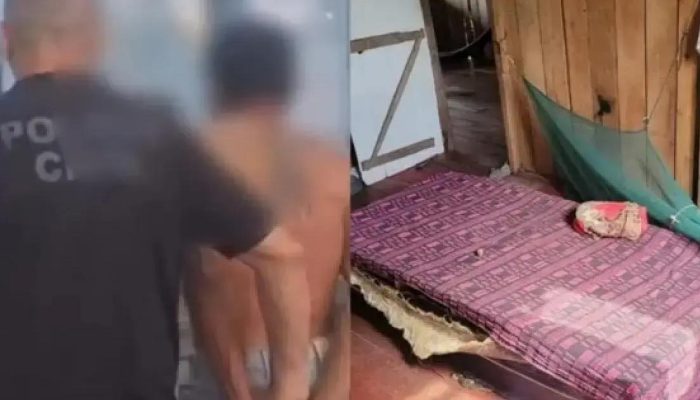 Homem é preso por abusar da mãe de 98 anos no Amazonas