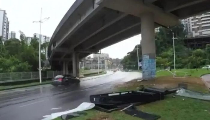 Homem perde a vida após colisão em poste na Av. Juracy Magalhães