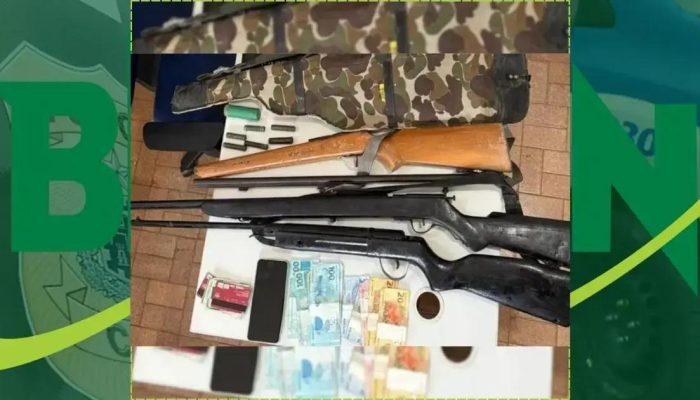 Homem procurado por violência doméstica é preso com arsenal caseiro em Ibipitanga