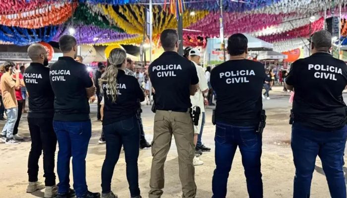 Homem suspeito de violência doméstica é preso durante São João em Camaçari