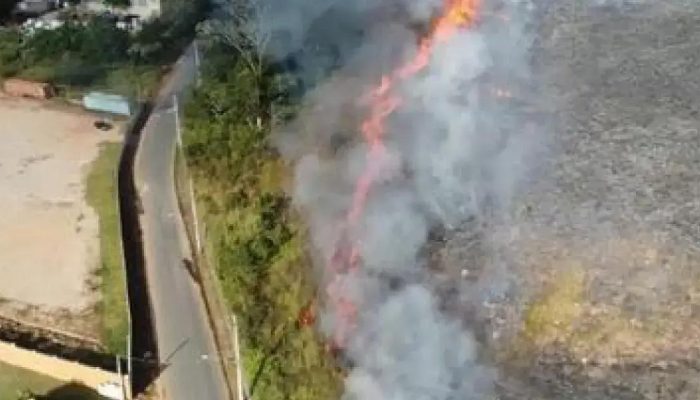 Incêndio no Mogi das Cruzes mobiliza bombeiros em ação rápida
