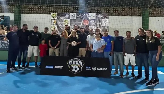 Início do Campeonato Municipal de Futsal 2025 em Maiquinique mobiliza torcedores