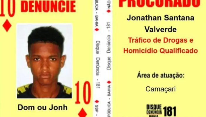 Integrante do Baralho do Crime é capturado em Alagoas