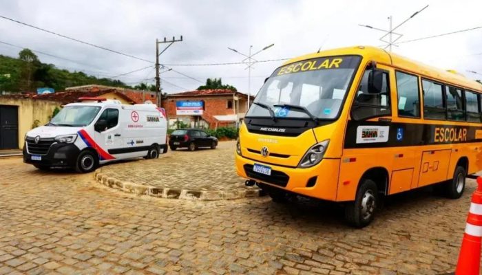 Investimentos do Governador em Itamari: nova escola e segurança pública