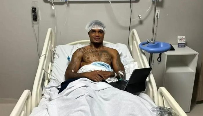 Jamerson expressa gratidão e foca na recuperação após cirurgia no tornozelo