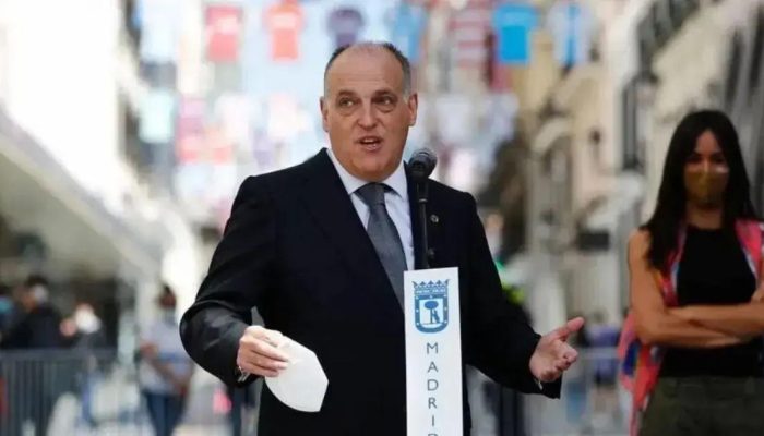 Javier Tebas critica vídeos da Real Madrid TV: possíveis sanções à vista
