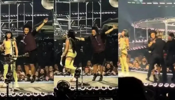 Katy Perry enfrenta situação inusitada em show na Austrália ao ter palco invadido