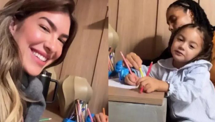 Liz Improta encanta a web cantando em inglês e emociona a mãe