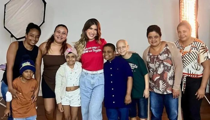 Lore Improta apoia campanha do McDia Feliz para crianças com câncer
