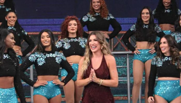 Lore Improta relembra momentos emocionantes no Domingão do Faustão