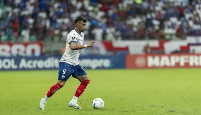 Lucho, artilheiro do Bahia, enfrenta jejum de 12 jogos sem gols