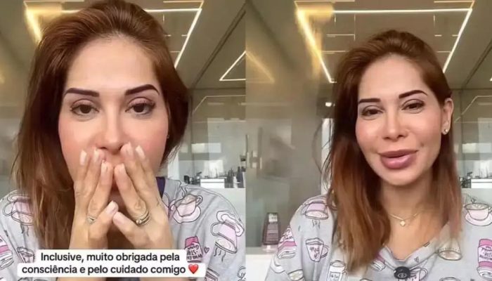 Maíra Cardi fala sobre trombofilia e gravidez em rede social