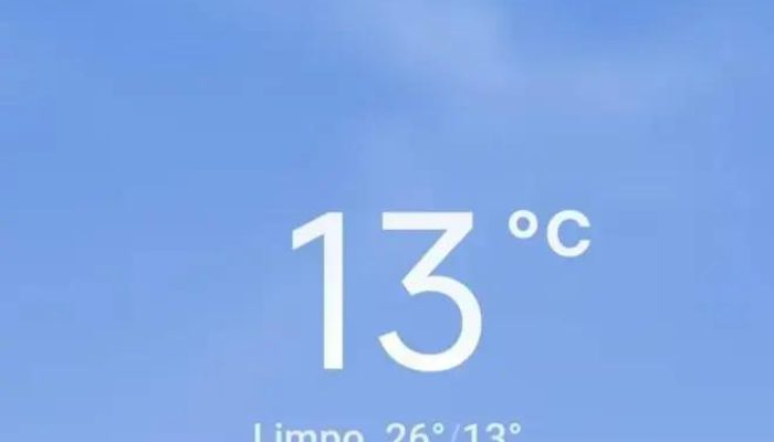 Manhã gelada em Itarantim: temperatura de 13 graus marca o dia