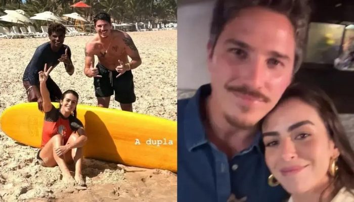 Mari Saad e Romulo Arantes Neto curtem Costa do Sauípe e torneio de tênis