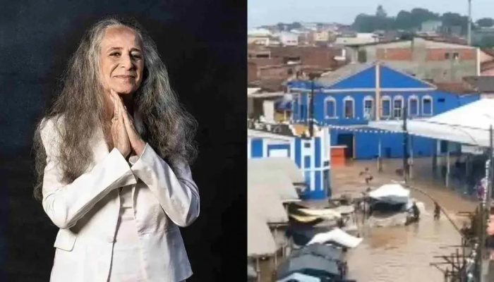 Maria Bethânia faz apelo emocionado por ajuda em Santo Amaro após alagamentos