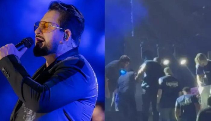 Marrone celebra retorno aos palcos após acidente assustador