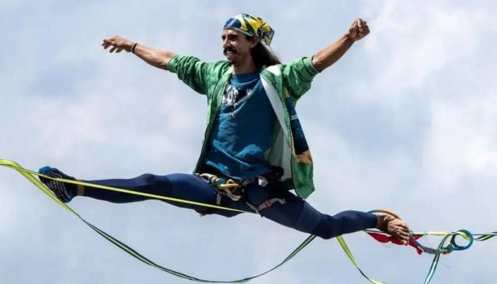 Matheus Vidal conquista o mundial de slackline e estabelece novo recorde