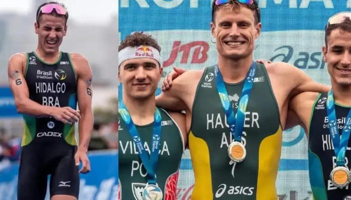 Miguel Hidalgo conquista bronze na World Series de Triatlo em Yokohama
