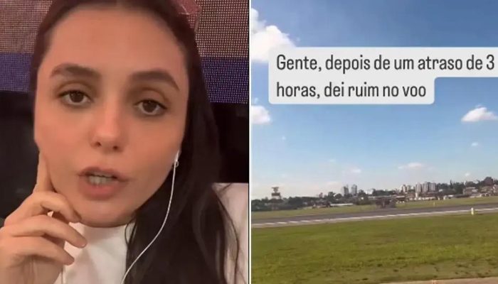 Monica Iozzi relata perrengue em voo após pane elétrica