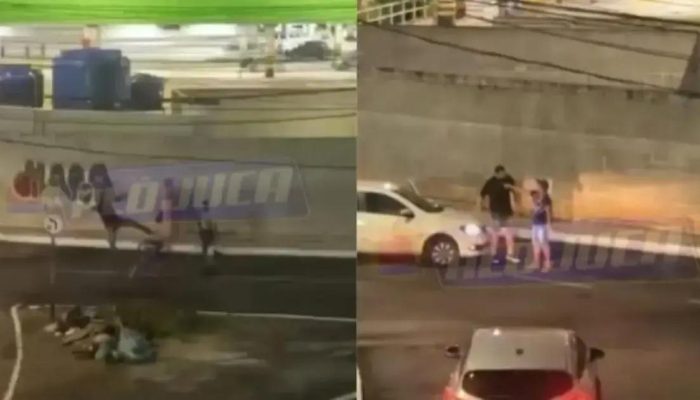 Motoboy agride homem em confusão próxima à Polinter em Salvador