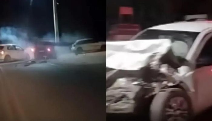 Motorista provoca colisão grave em Trancoso ao dirigir em zigue-zague