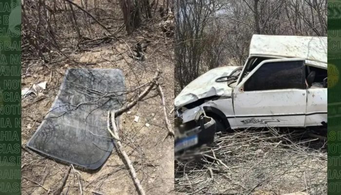 Mulher morre e quatro pessoas ficam em estado grave em acidente na BA-148