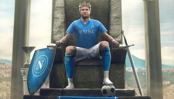 Napoli oficializa contratação de Kevin de Bruyne como reforço para a temporada