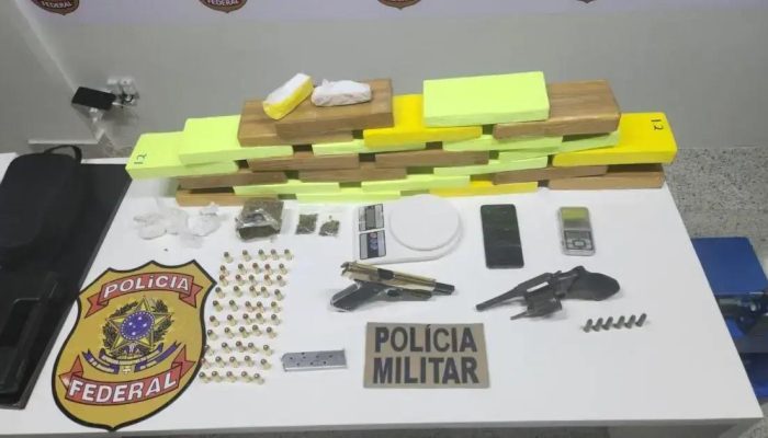 Operação conjunta apreende 27 kg de cocaína em Barreiras e desarticula ponto de drogas