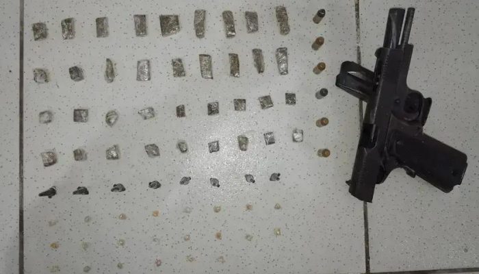 Pistola apreendida e suspeito morto em Porto Seguro