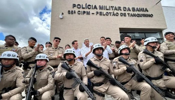PM instala pelotão em Tanquinho com investimento de R$ 1,2 milhão em segurança