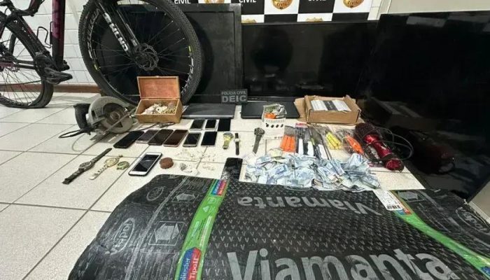 Polícia Civil prende cinco suspeitos de furto e tráfico de drogas em Conquista