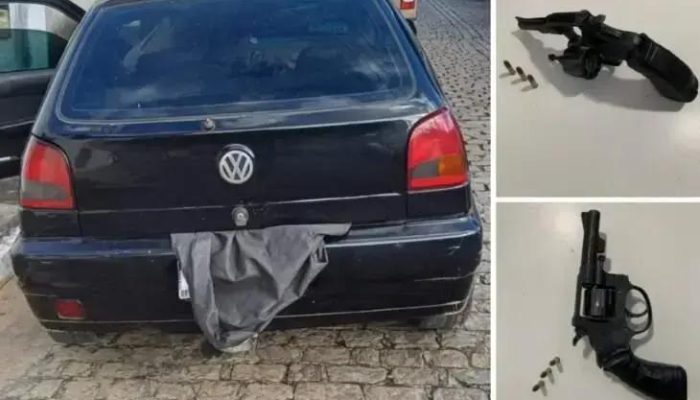 Polícia Militar aborda e prende autores de assalto em Macaraní