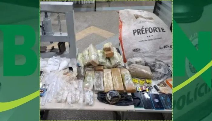 Polícia Militar desarticula laboratório de drogas em Camaçari e prende dois homens