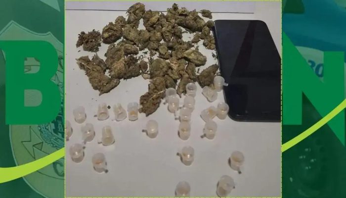 Polícia Militar faz prisão em flagrante de suspeito de tráfico no Tororó