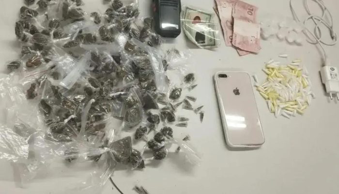 Polícia Militar prende suspeito de tráfico com drogas em Paripe