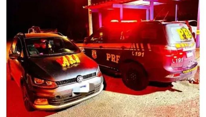Polícia Rodoviária Federal apreende drogas em airbag e prende quatro mulheres