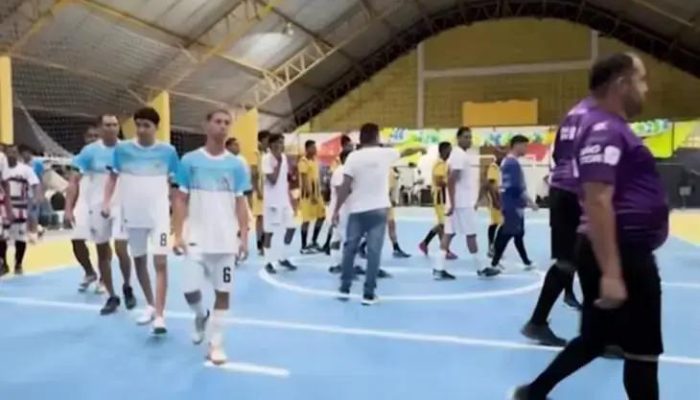 Potiraguá inicia primeiro campeonato municipal de futsal da cidade