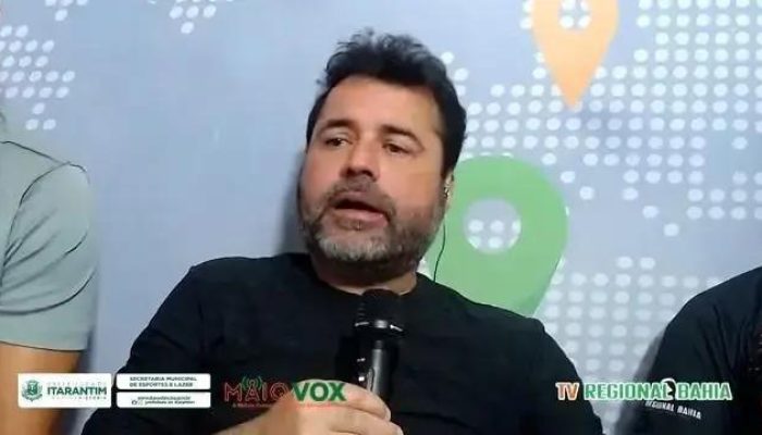 Prefeito de Itarantim descarta participação no Campeonato Intermunicipal de Futebol