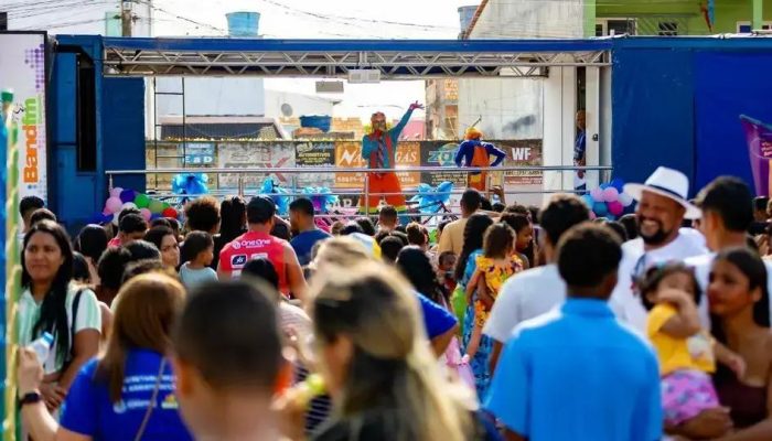 Prefeitura de Eunápolis celebra Dia das Crianças com festa e Praça do Pequi lotada